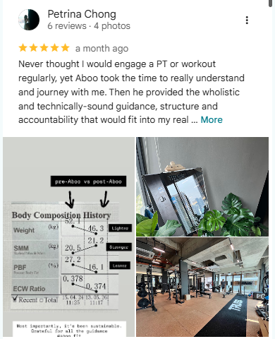 Truss Fitness Studio Google Maps review 1