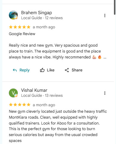 Truss Fitness Studio Google Maps review 8